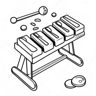 Xylophone Coloring Page 62793-50346