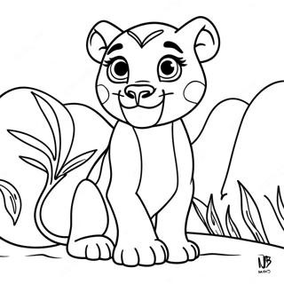 Grown Up Nala Coloring Pages