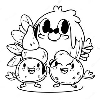 Happy Breadwinners Family Coloring Page 62874-50414