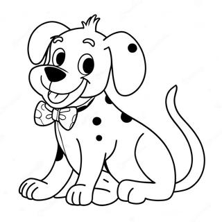 Playful 101 Dalmatians Coloring Page 62894-50421