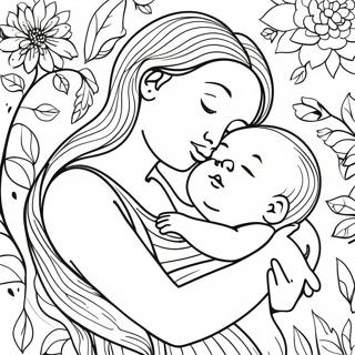 Breastfeeding Coloring Pages