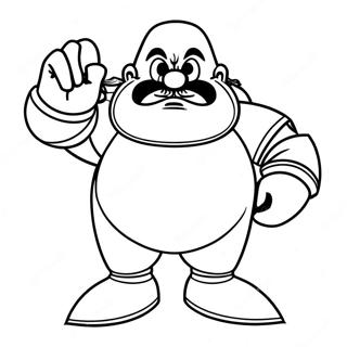 Dr Robotnik Coloring Pages