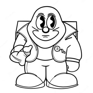 Dr Robotnik Coloring Page 62973-50476