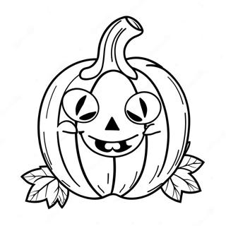 Mini Halloween Pumpkin Coloring Page 62983-50486