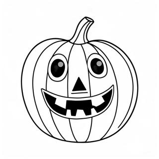 Mini Halloween Pumpkin Coloring Page 62983-50487