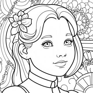 Mina Character Coloring Page 63043-50534