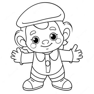 Noddy Coloring Pages