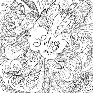 Word Coloring Page 6306-5141