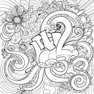 Word Coloring Page 6306-5142