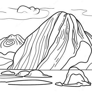 Antarctica Landscape Coloring Page 63083-50570