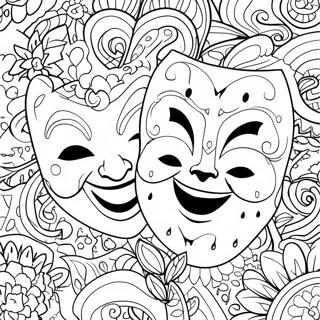 Laugh Now Cry Later Coloring Pages