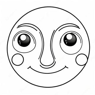 Happy Face And Sad Face Coloring Page 63124-50602