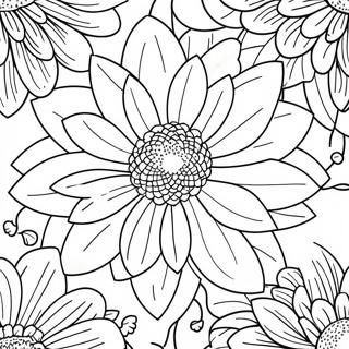 Chrysanthemum Coloring Pages