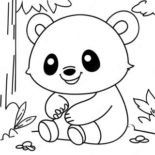 Turning Red 4 Town Panda Coloring Page 63164-50633