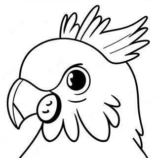 Cockatoo Coloring Pages