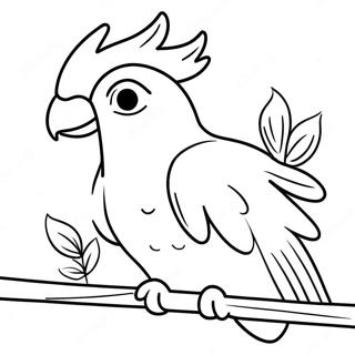 Cockatoo Coloring Page 63193-50652