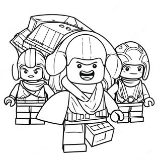 Lego Star Wars Coloring Page 631-506