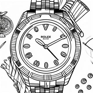 Rolex Logo Coloring Page 63203-50664