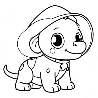 Adventurous Lil Petey Coloring Page 63224-50681