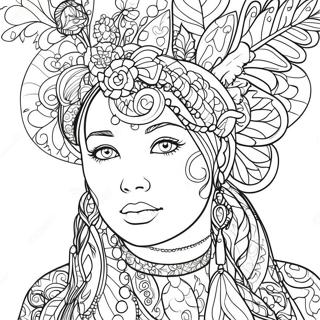 Posca Coloring Page 63283-50724