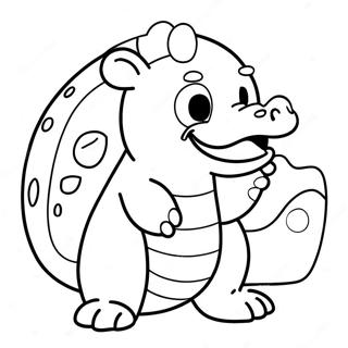 Slowpoke Coloring Page 63303-50744