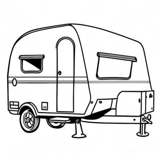 Camper Coloring Pages