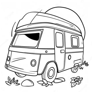 Camper Coloring Page 6336-5167