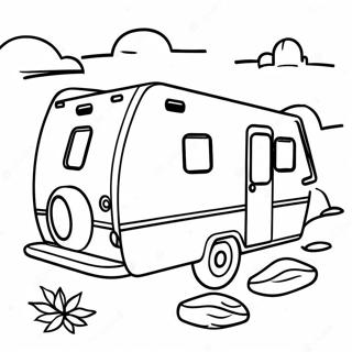 Camper Coloring Page 6336-5168