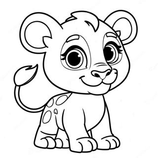 Kiara Lion Guard Coloring Page 63373-50795