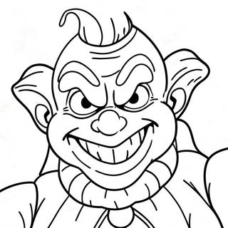 Killer Klowns Coloring Pages