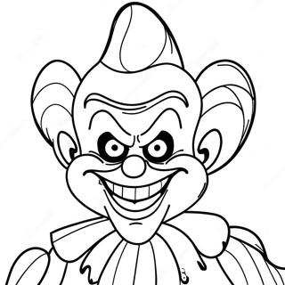 Killer Klowns Coloring Page 63403-50822