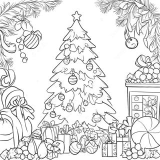 Detailed Christmas Coloring Pages