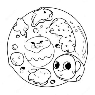 Red Coloring Page For Kids 63423-50839