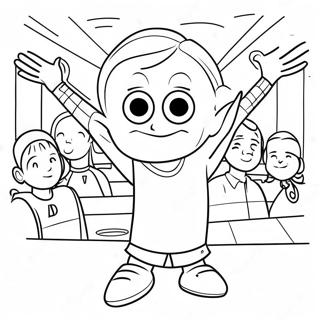 Special Olympics Coloring Page 63443-50854