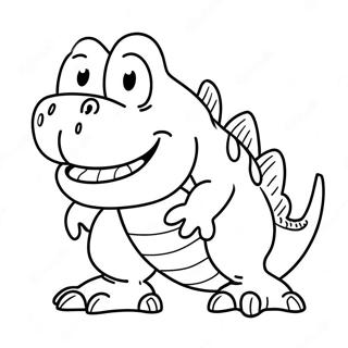 Chomper Coloring Pages