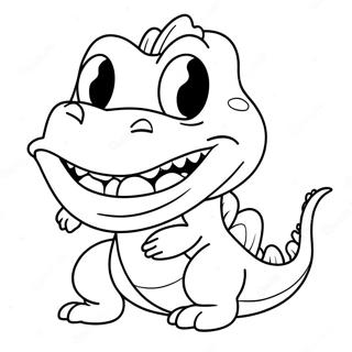 Chomper Coloring Page 63473-50878