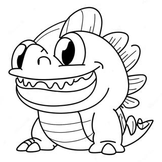 Chomper Coloring Page 63473-50880