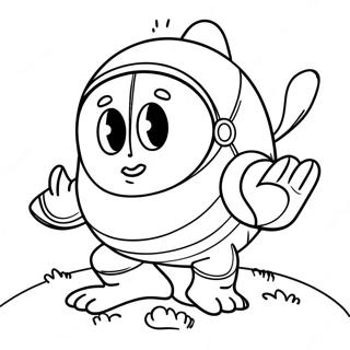 Pk Xd Character Adventure Coloring Page 63494-50901