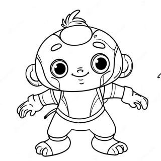 Pk Xd Character Adventure Coloring Page 63494-50904