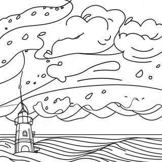 Stormy Weather Coloring Pages