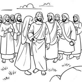 Parables Of Jesus Coloring Page 63533-50925