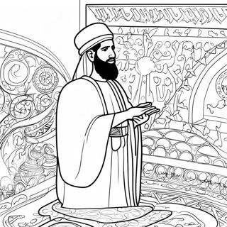 Prophet Muhammad Coloring Page 63563-50950