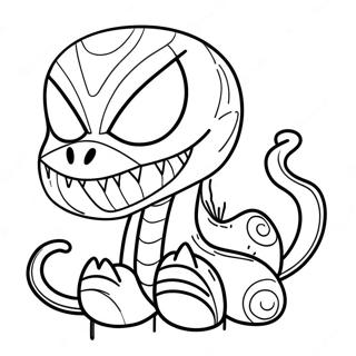 Among Us Venom Character Coloring Page 63603-50983