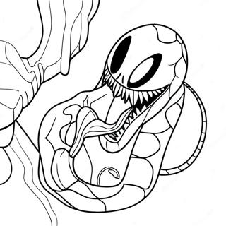 Creepy Venom Among Us Coloring Page 63604-50985