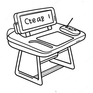 Leap Pad Imagination Desk Coloring Page 63613-50990