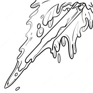 Icicle Coloring Pages