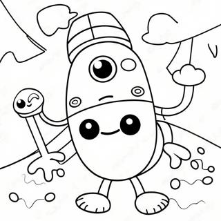 Numberjacks Coloring Page 63633-51008