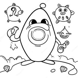 Numberjacks Fun Adventure Coloring Page 63634-51011