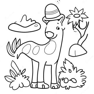 South America Animals Coloring Page 63653-51023