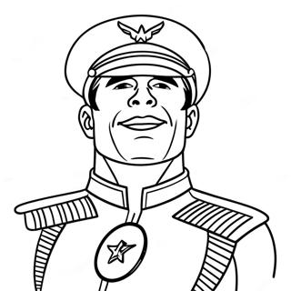 Captain Man Coloring Page 63663-51030